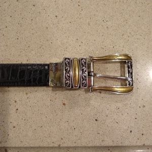 Brighton Reversible Black Pink Belt size M (see photos).